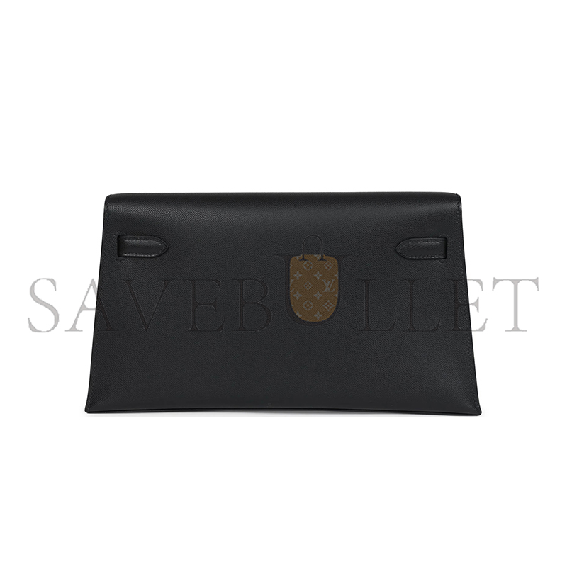 HERMÈS MASTER KELLY ELAN SILVER HARDWARE EPSOM 200369 (27*15*5cm)